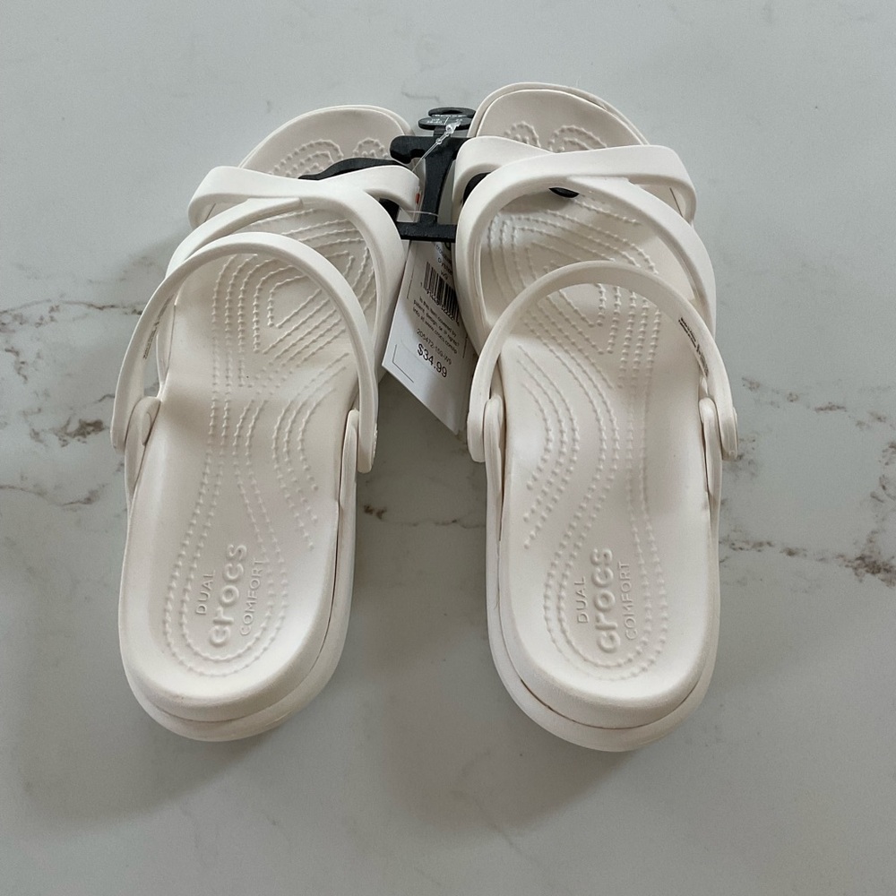 CROCS Classic White Clogs